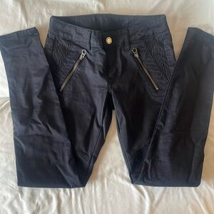 AEO super stretch moto jeggings